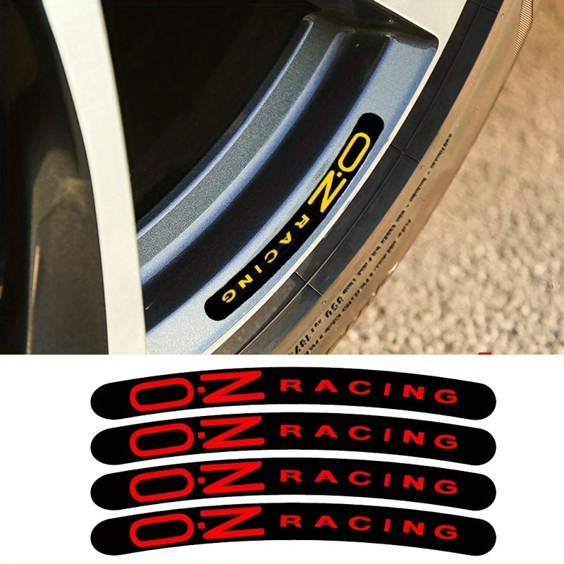 Spoke Reflector Set - مجموعة من 4 ملصقات عاكسة للسيارة