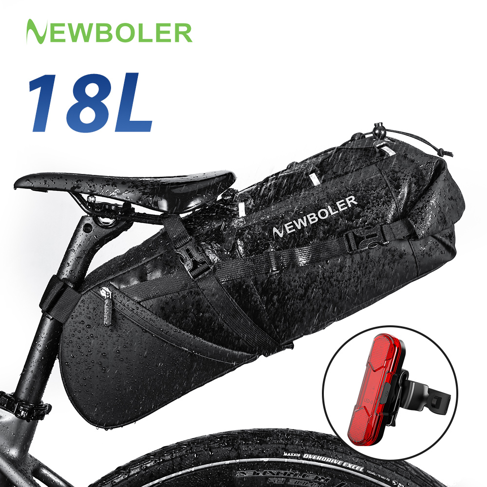 Cycling Commuter Backpack Waterproof - حقيبة دراجة NEWBOLER سعة 18 لتر