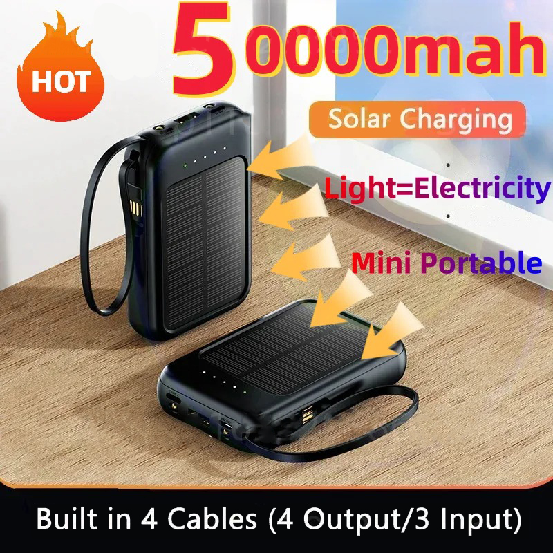 Usb Charger Dynamo - بنك الطاقة 50000mah بنك الطاقة الشمسية