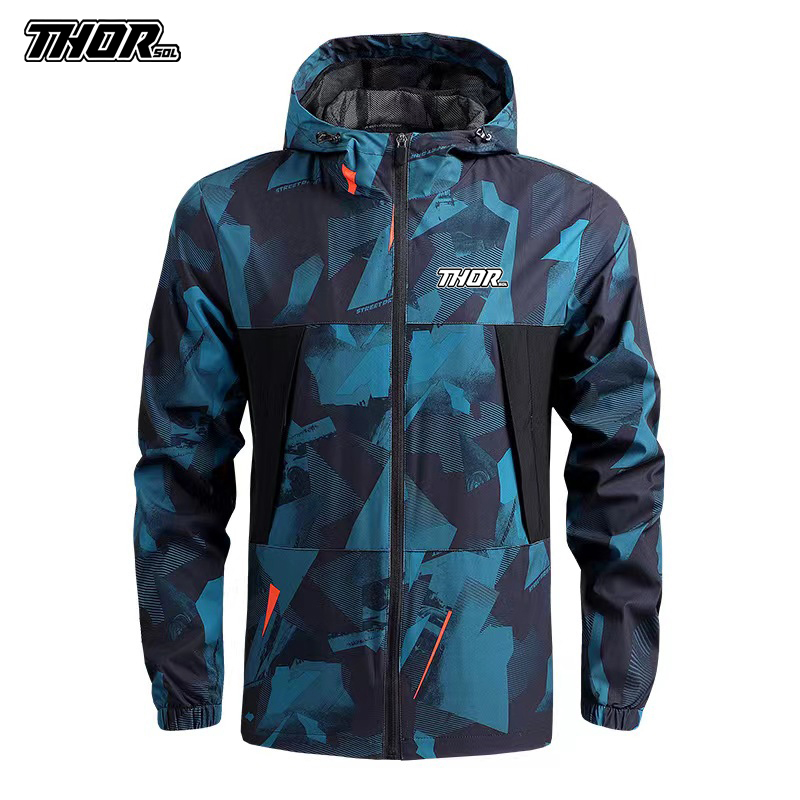 Cycling Commuter Jacket - THORSOL في الهواء الطلق الرجال يندبروف