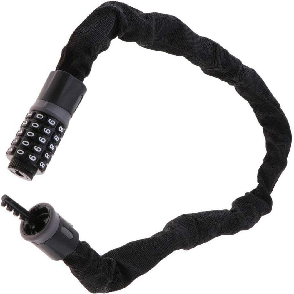 Chain Lock Combination - قفل سلسلة الدراجة العالمي المكون من