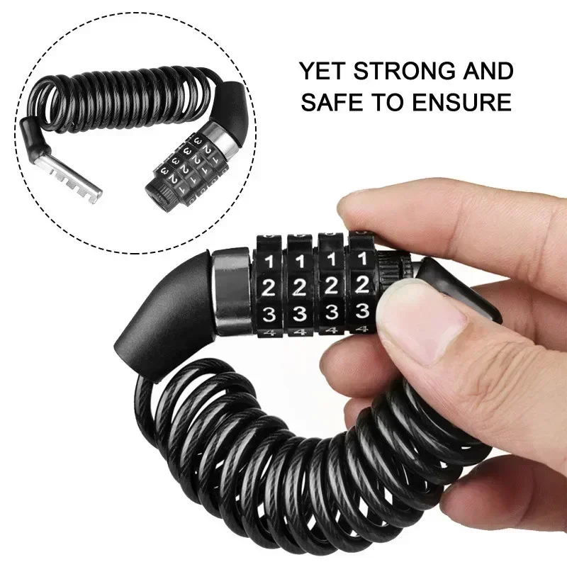 Chain Lock Combination - سلسلة مضادة للسرقة للدراجات النارية والهوائية