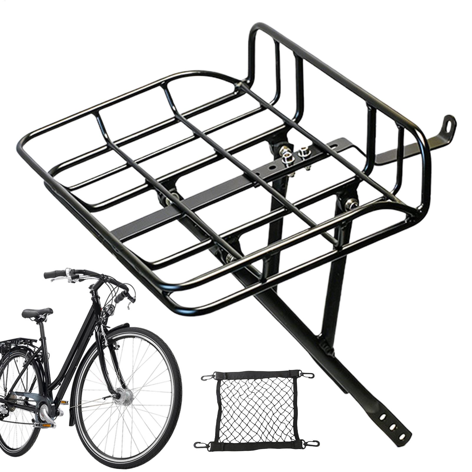 Commuting With Road Bike - سلة دراجة أمامية سريعة الفك، سلة