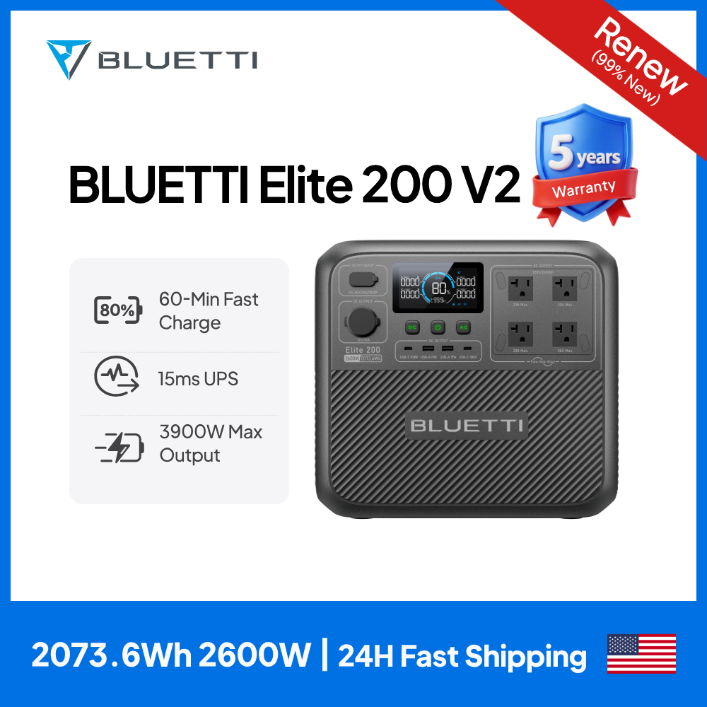 Usb Charger Dynamo - 【تجديد】محطة طاقة محمولة BLUETTI Elite 200