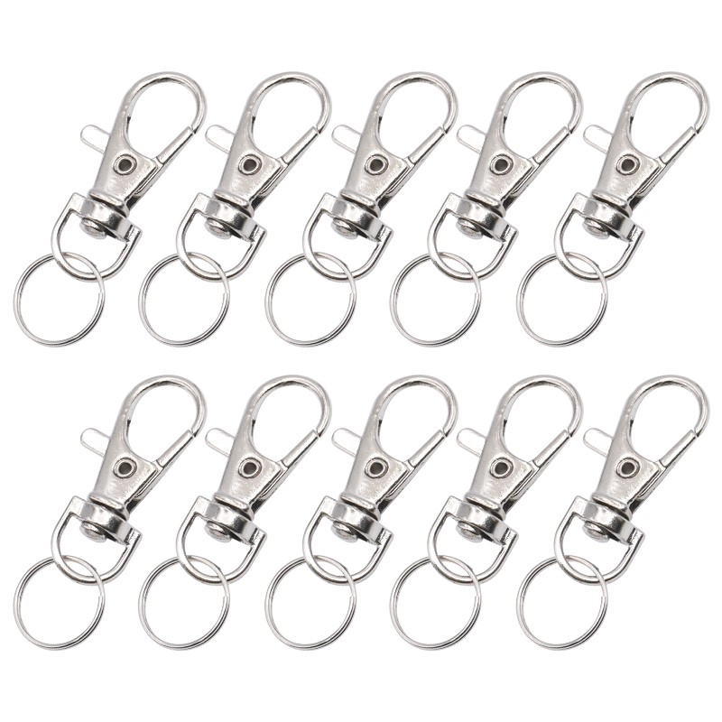 Chain Lock Combination - 10 قطعة اكسسوارات قفص الباب مشبك