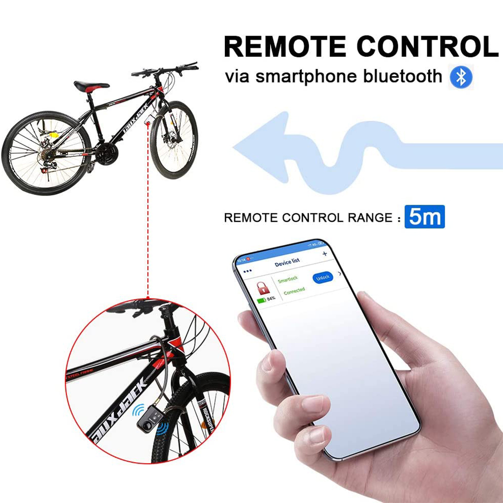 قفل دراجة ذكي بتقنية البلوتوث  - مراجعة Commuter Bike Lock وسعره