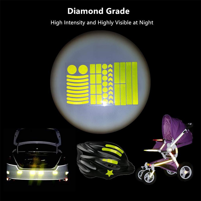 ملصقات عاكسة ذاتية اللصق ، محو - مراجعة Spoke Reflector Set وسعره