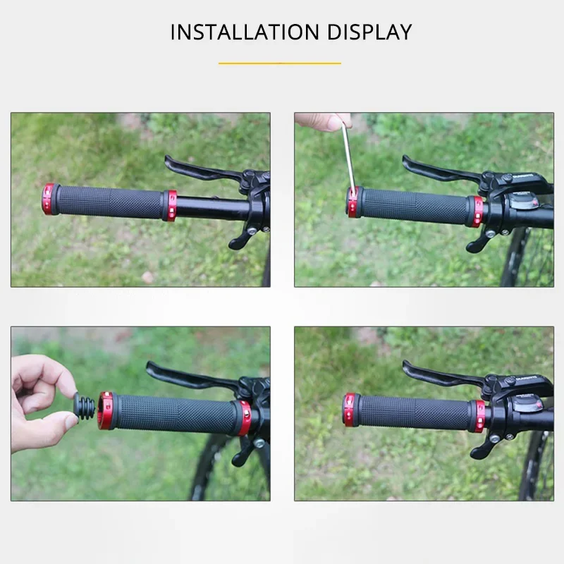 2 قطعة قفل على دراجة القبضات ا - مراجعة Commuter Bike Lock وسعره