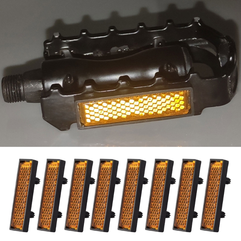 8 قطعة/المجموعة دواسة عاكس عزز - مراجعة Spoke Reflector Set وسعره