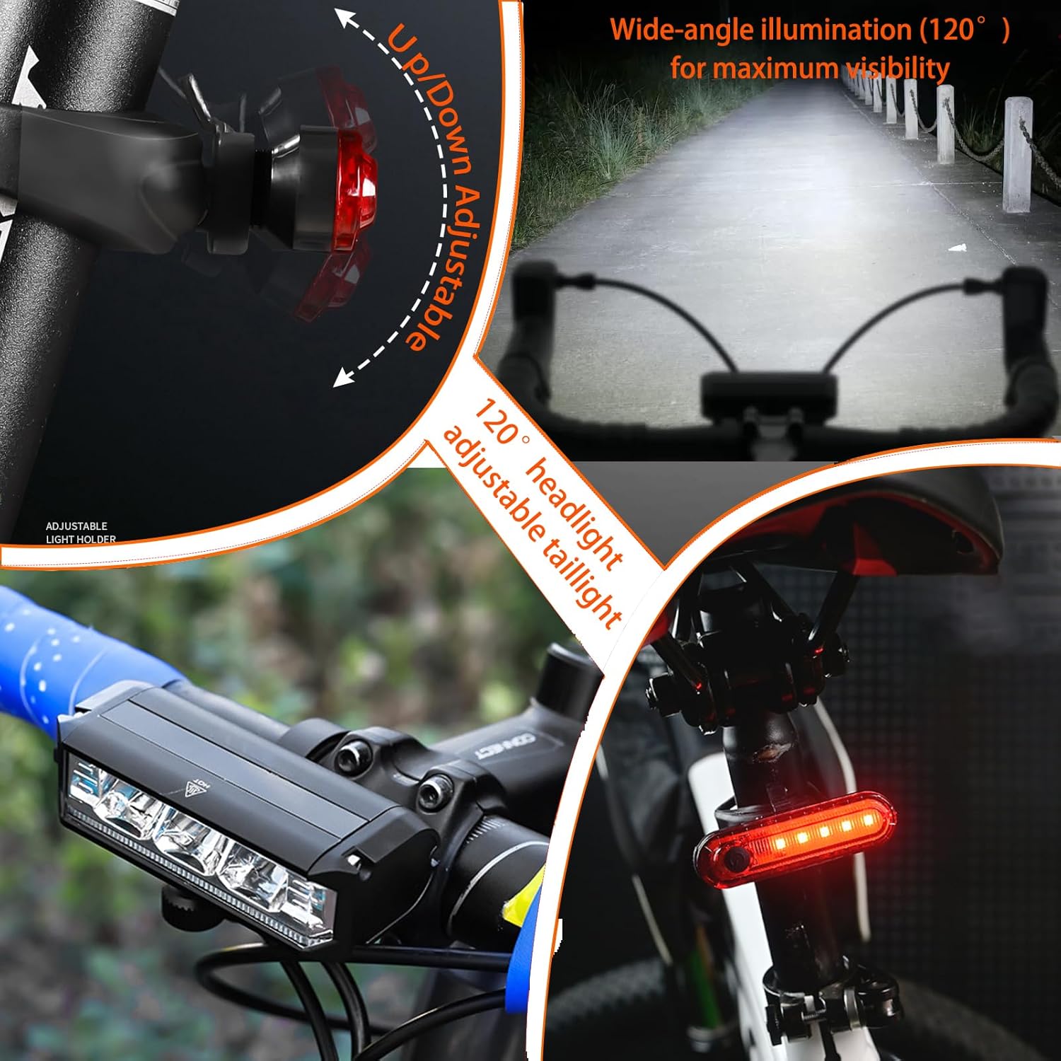 مصباح دراجة LED فائق السطوع (ع - مراجعة Commuting With Road Bike وسعره