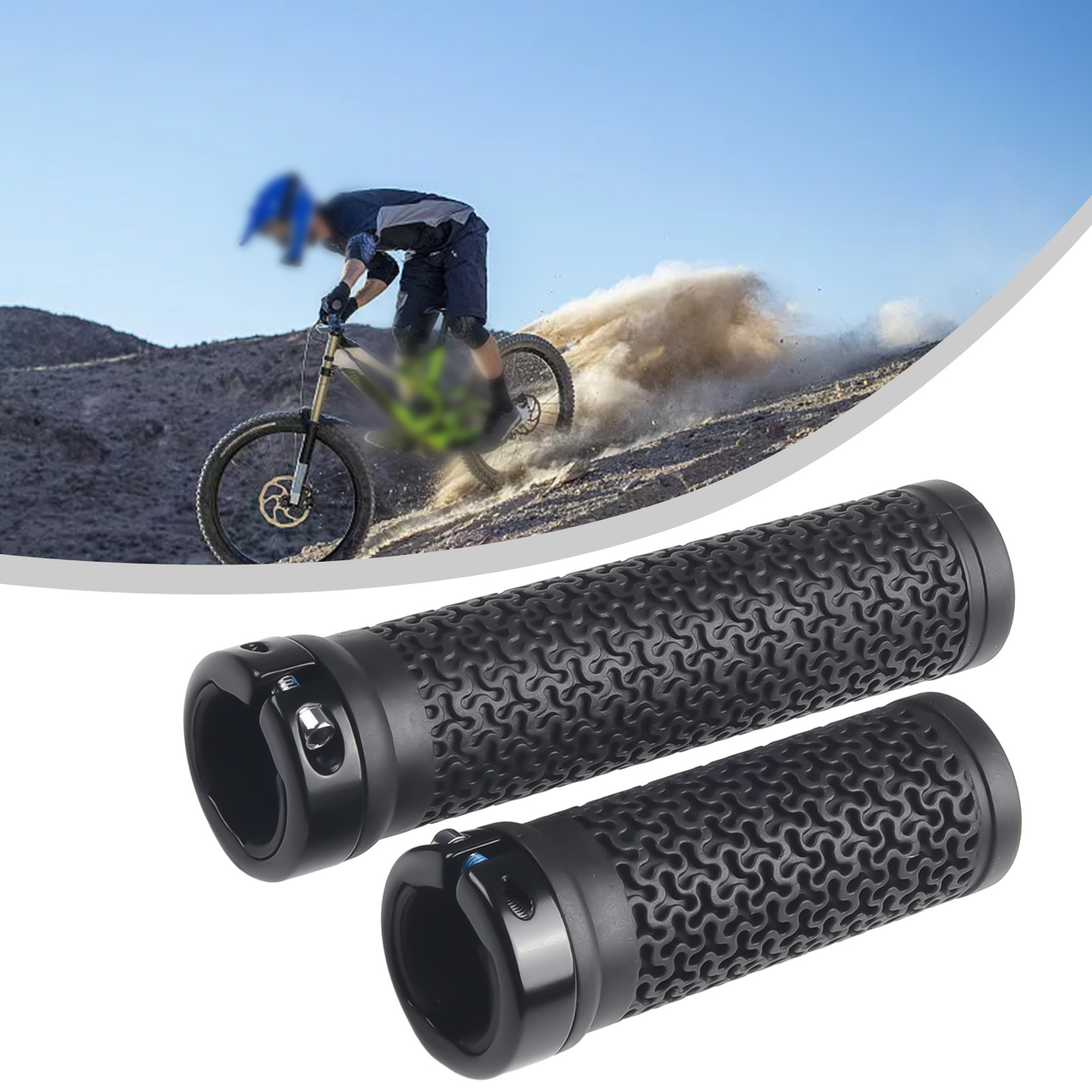 زوج واحد من مقابض الدراجات الج - مراجعة Commuter Bike Lock وسعره