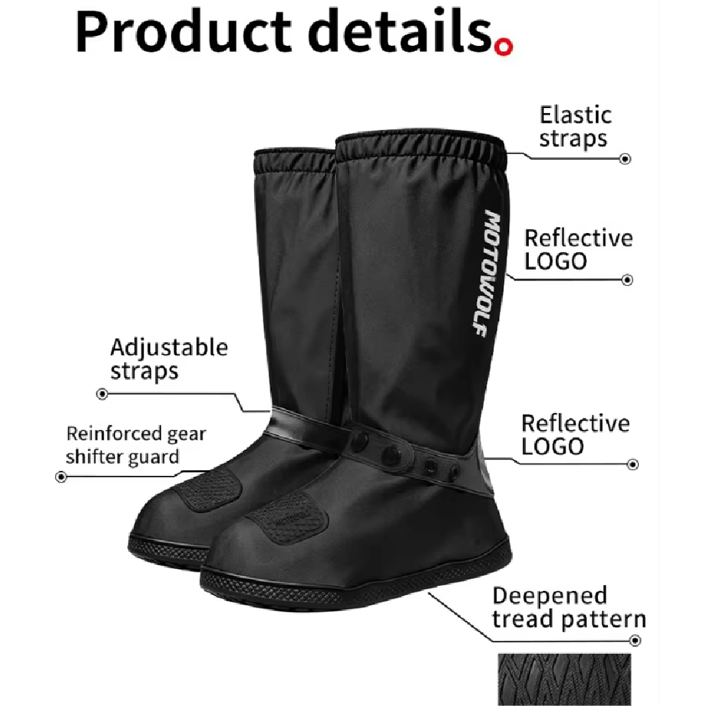 أغطية أحذية مقاومة للمطر قابلة - مراجعة Cycling Commute Rain وسعره