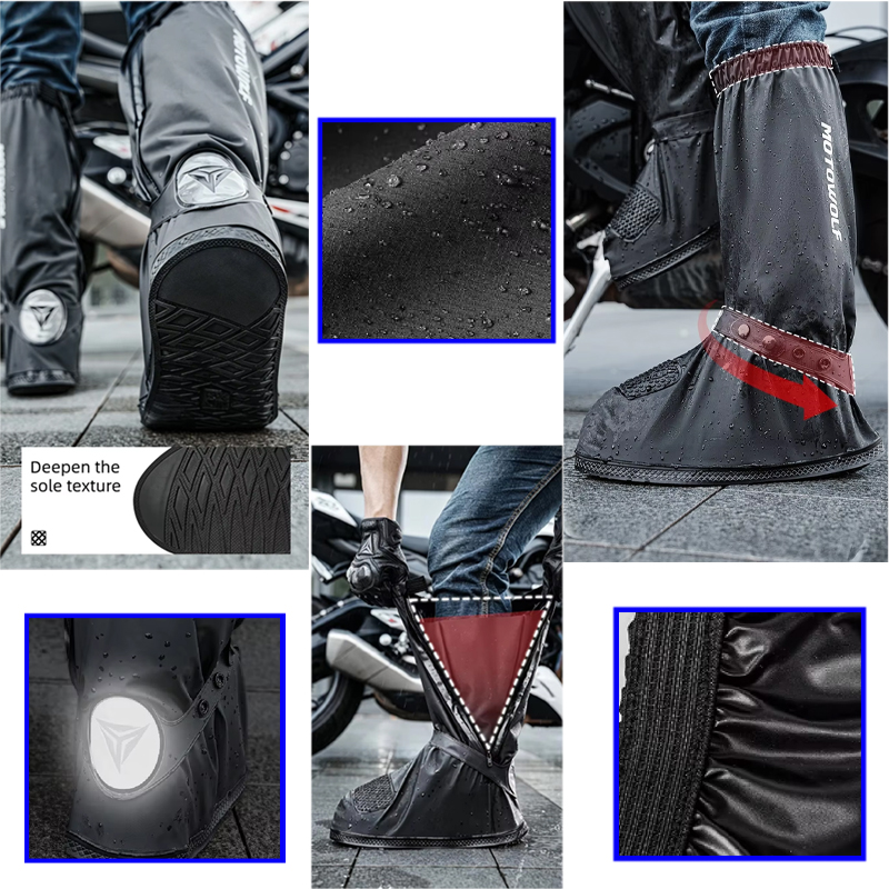 أغطية أحذية مقاومة للمطر قابلة - مراجعة Cycling Commute Rain وسعره