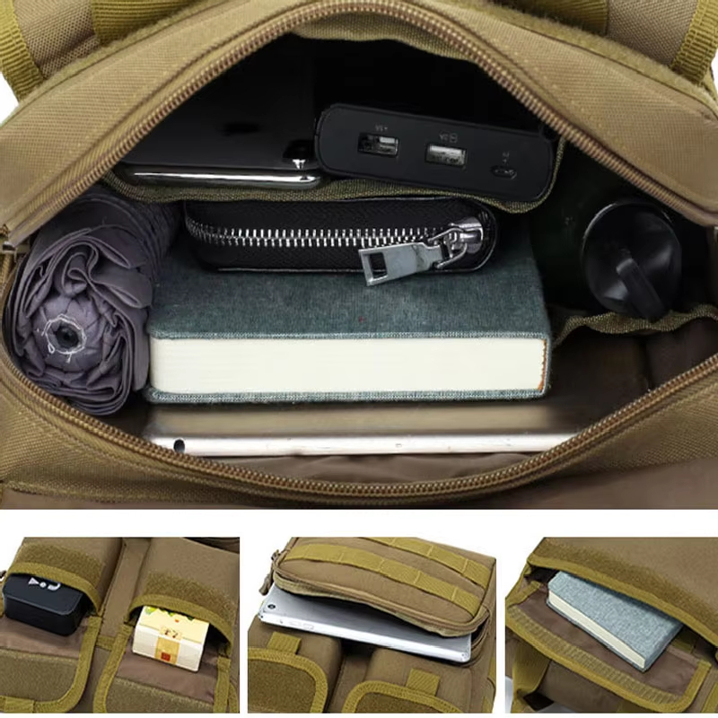 التكتيكية الرجال حقيبة كتف الس - مراجعة Cycling Commuter Bag وسعره