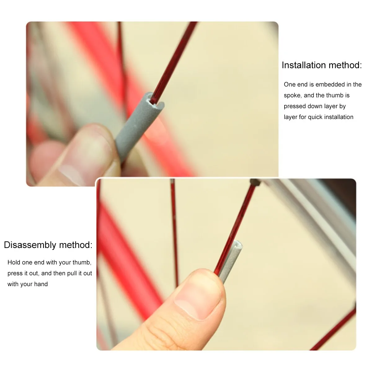12 قطعة/مجموعة عاكسات ضوء عالي - مراجعة Spoke Reflector Set وسعره