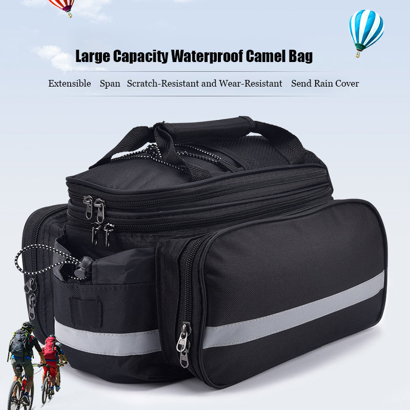 حقيبة سلة للدراجات بسعة كبيرة  - مراجعة Panniers Waterproof Rear وسعره