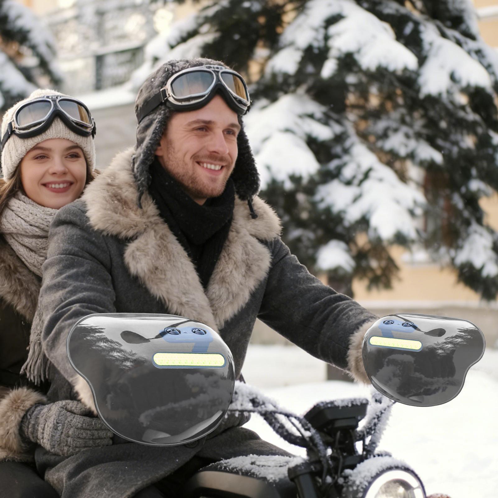 واقي اليد الشتوي للسكوتر المضا - مراجعة Winter Cycling Commute وسعره