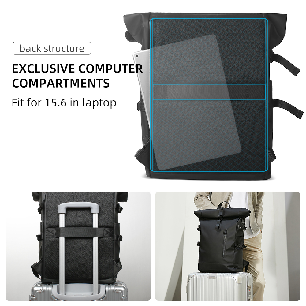 HK توسيع حقيبة السفر الرجال سع - مراجعة Cycling Commuter Backpack Waterproof وسعره