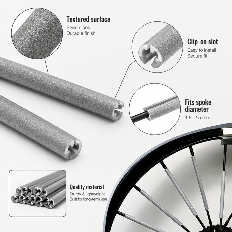 مجموعة عاكسات ضوء للدراجات 12/ - مراجعة Spoke Reflector Set وسعره