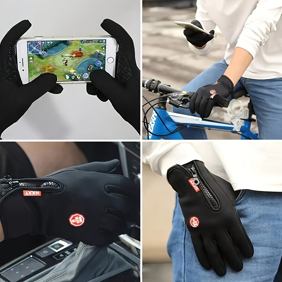 الشتاء موضة بسيطة قفازات ركوب  - مراجعة Winter Cycling Commute وسعره