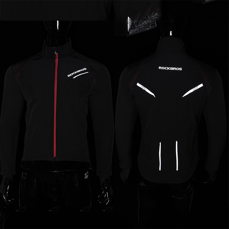 ROCKBROS معطف شتوي دراجة جاكيت - مراجعة Cycling Commuter Jacket وسعره