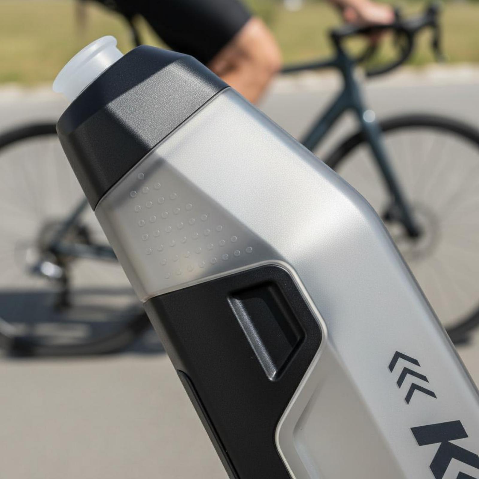 زجاجة ماء محمولة للدراجات مزود - مراجعة Cycling Commute Training وسعره