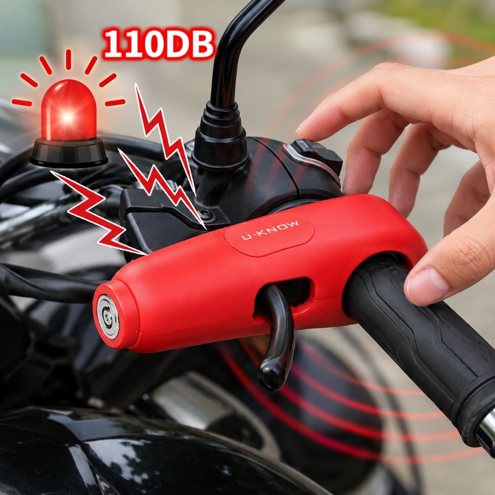 قفل إنذار للدراجات النارية بقو - مراجعة Commuter Bike Lock وسعره