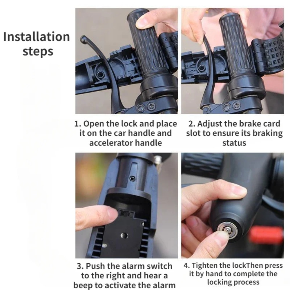 قفل إنذار للدراجات النارية بقو - مراجعة Commuter Bike Lock وسعره