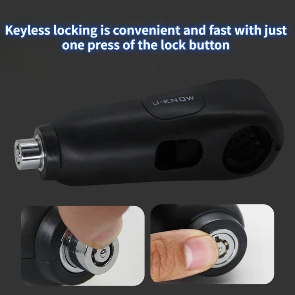 قفل إنذار للدراجات النارية بقو - مراجعة Commuter Bike Lock وسعره