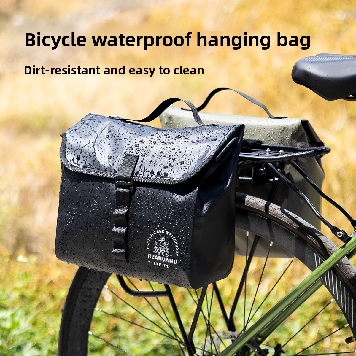 حقيبة تخزين أمامية وخلفية مقاو - مراجعة Panniers Waterproof Rear وسعره