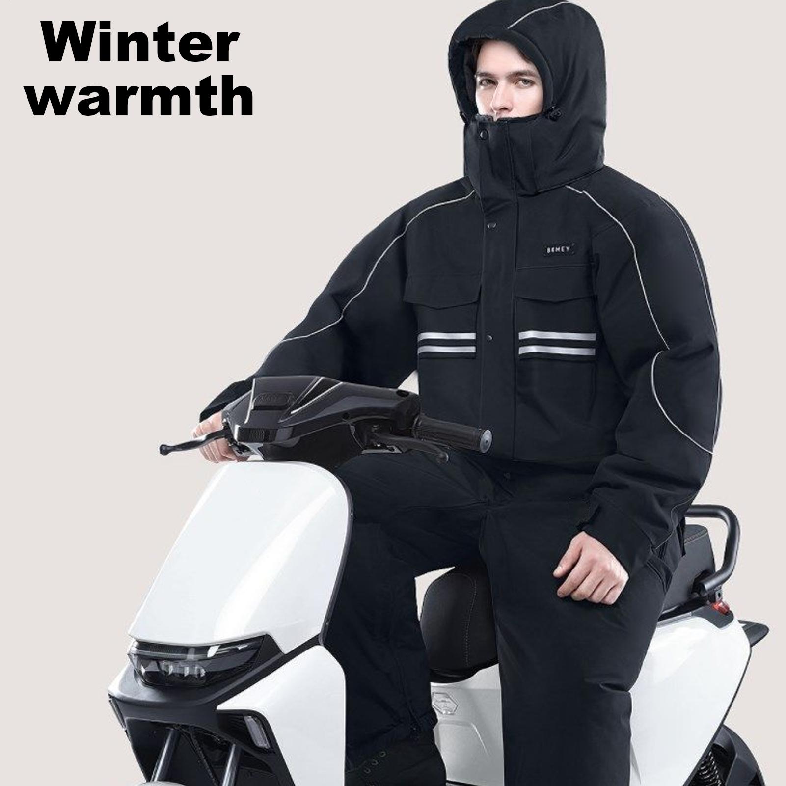 سترة شتوية للدراجات النارية 4  - مراجعة Winter Cycling Commute وسعره
