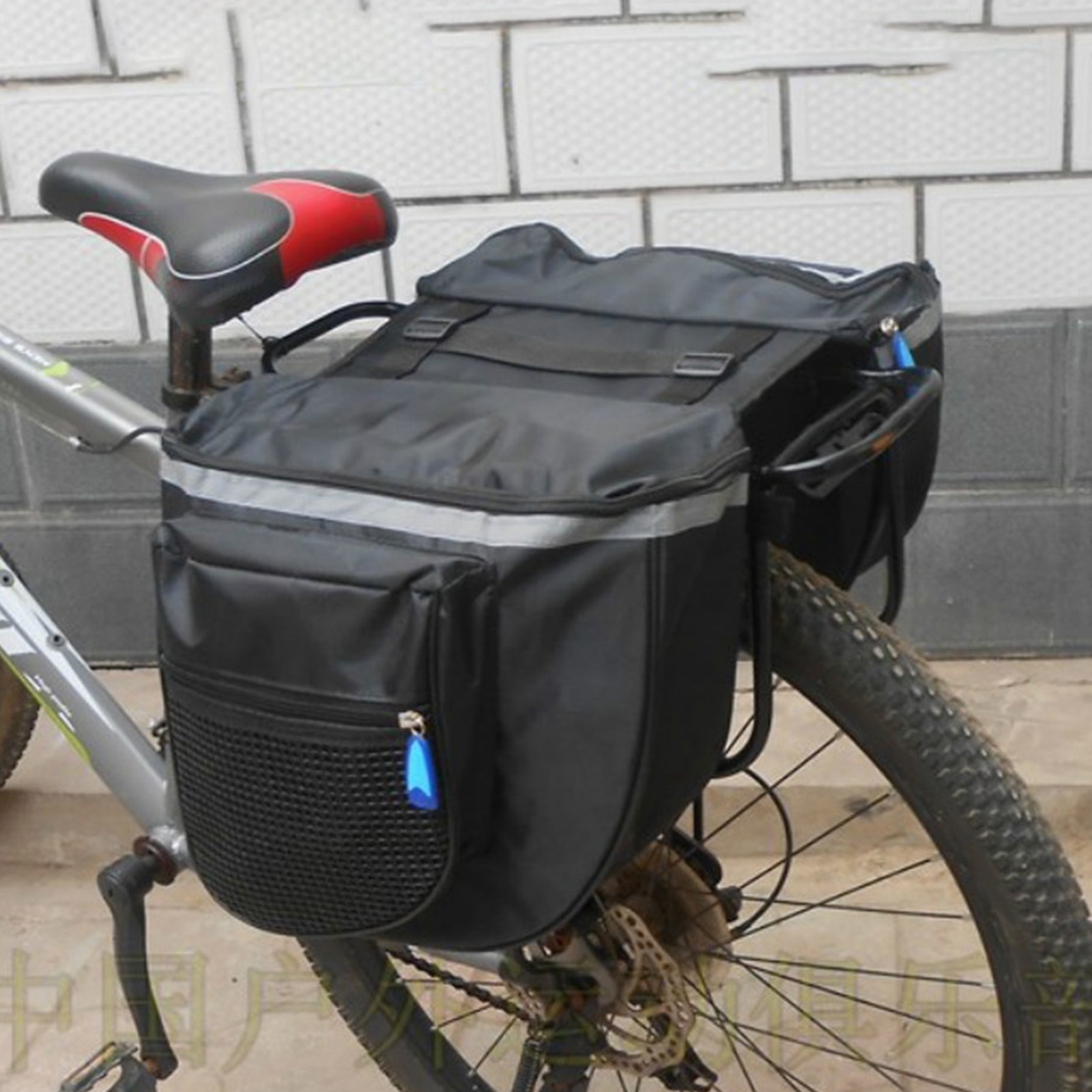 مزدوجة السلة حقيبة مقاومة للما - مراجعة Panniers Waterproof Rear وسعره