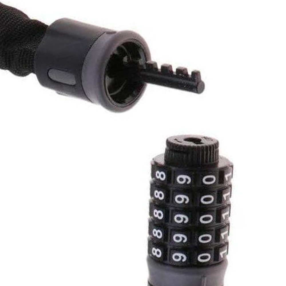 قفل سلسلة الدراجة العالمي المك - مراجعة Chain Lock Combination وسعره