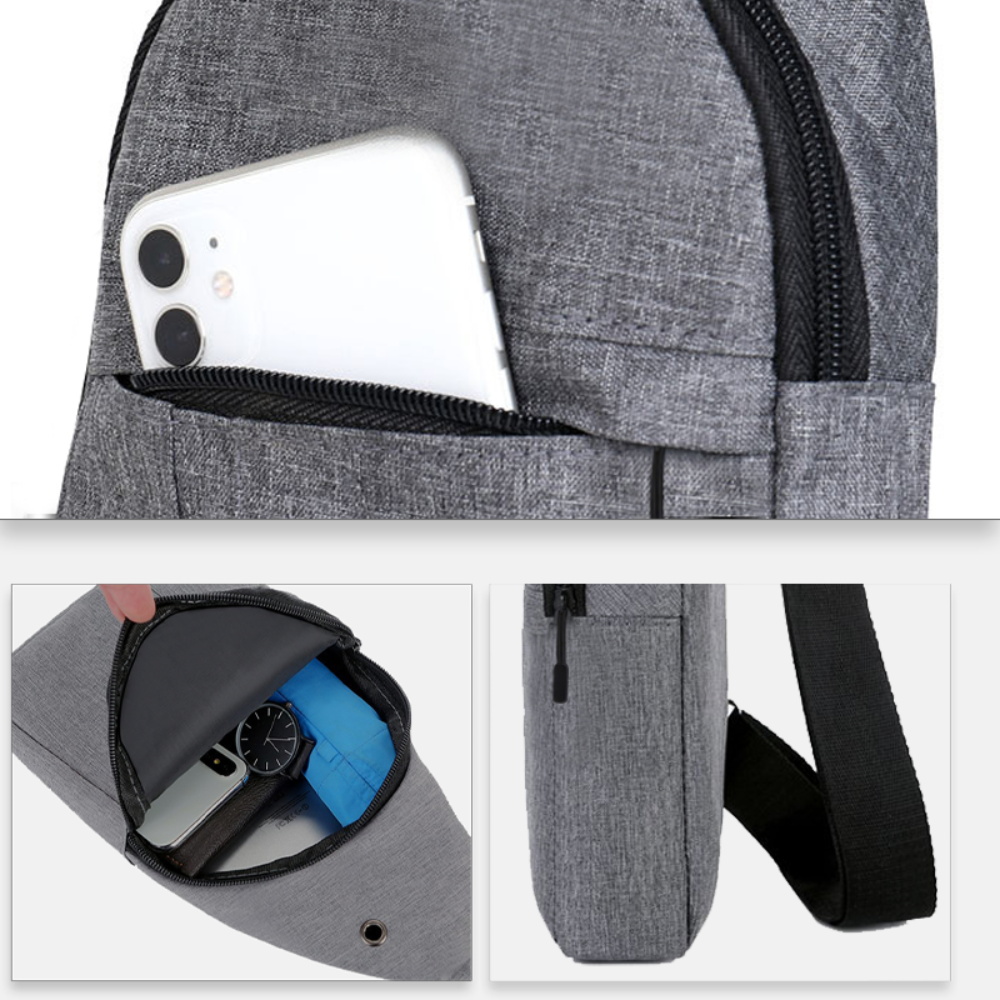 حقائب صدر رجالية بحزام كتف واح - مراجعة Cycling Commute Bag وسعره