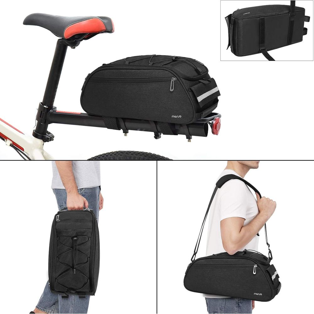 حقيبة دراجة مقاومة للماء، حقيب - مراجعة Panniers Waterproof Rear وسعره
