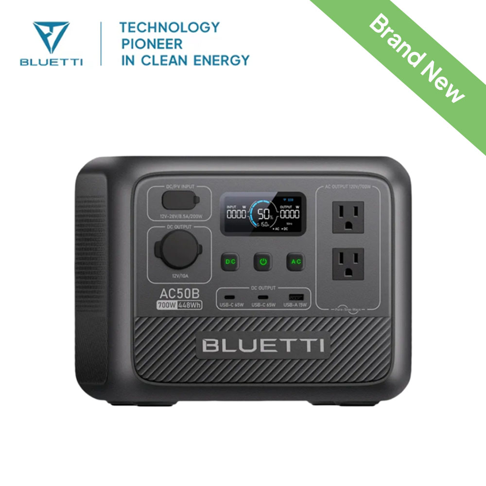 محطة طاقة محمولة BLUETTI AC50B - مراجعة Usb Charger Dynamo وسعره