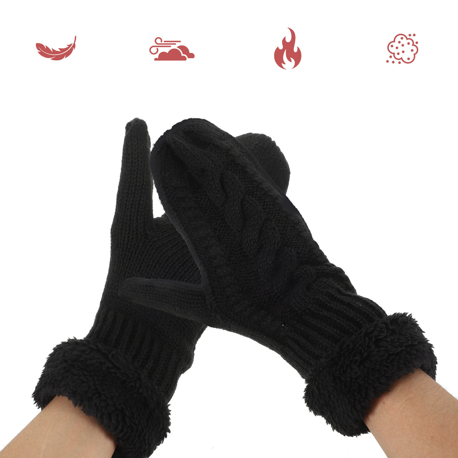زوج واحد من قفازات الشتاء للبا - مراجعة Winter Cycling Commute وسعره
