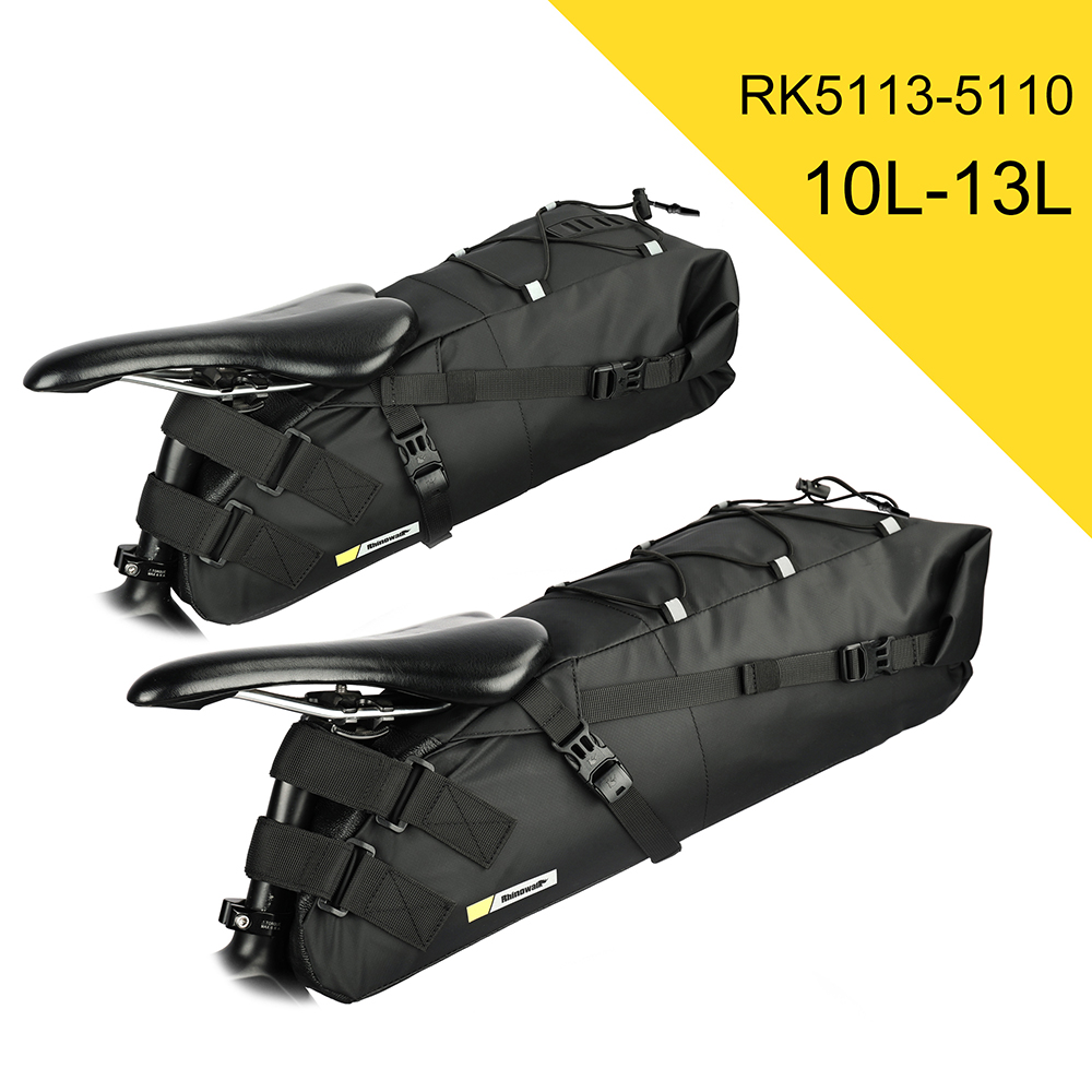 الكركدن مقعد دراجة حقيبة مقاوم - مراجعة Panniers Waterproof Rear وسعره