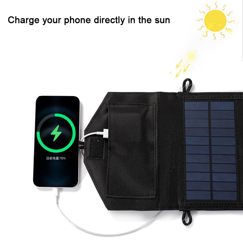 شاحن شمسي محمول قابل للطي بقوة - مراجعة Usb Charger Dynamo وسعره