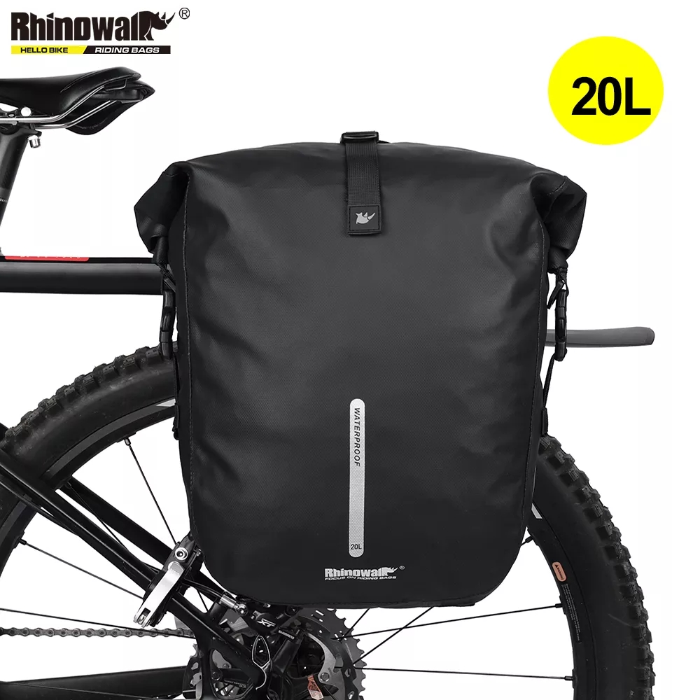 حقيبة ظهر راين وايك مضادة للمي - مراجعة Panniers Waterproof Rear وسعره