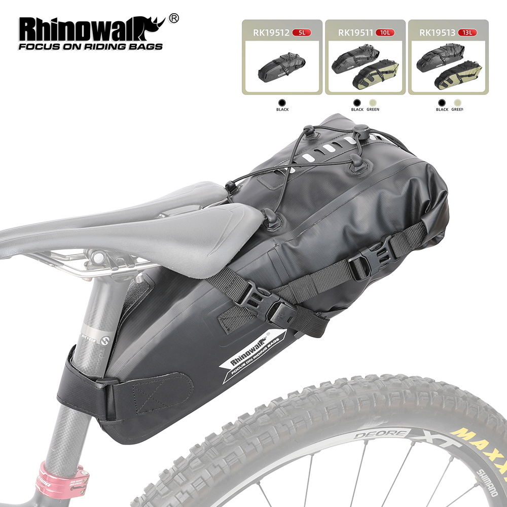 وحيد القرن دراجة السرج حقيبة 5 - مراجعة Cycling Commute Bag وسعره