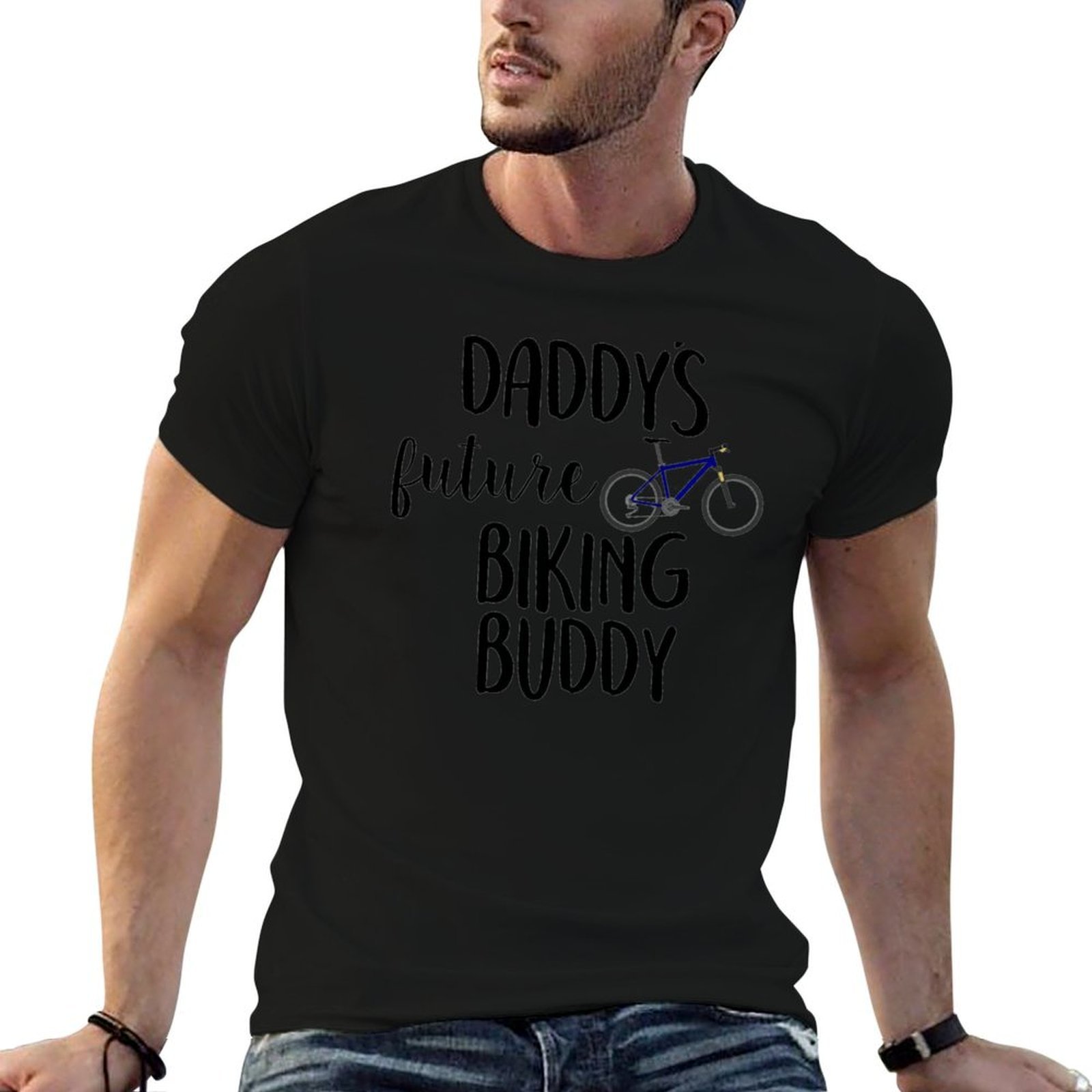 تي شيرت Daddys Future Biking B - مراجعة Cycling Quote وسعره