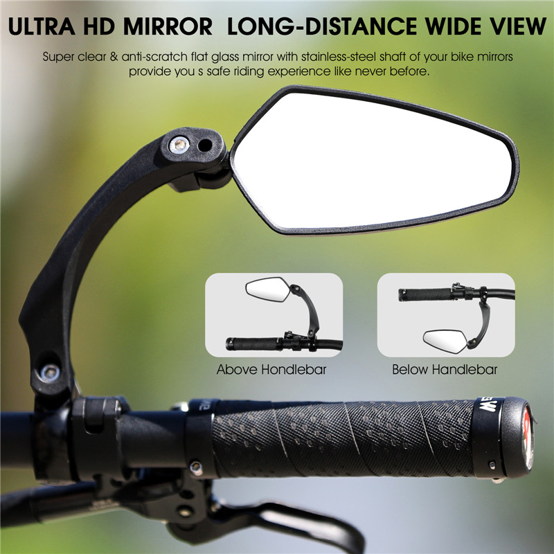 مرآة الرؤية الخلفية للدراجة من - مراجعة Cycling Zones وسعره