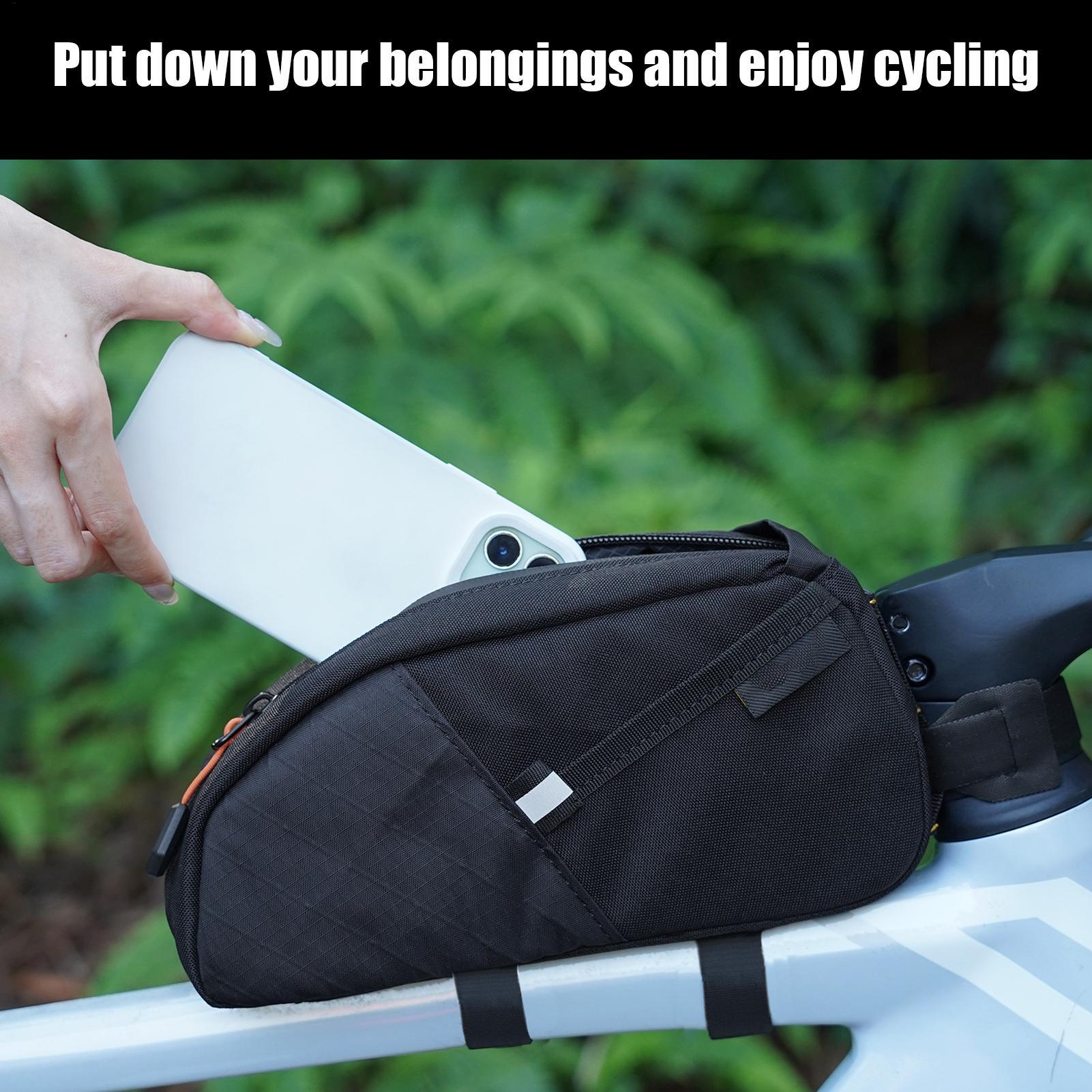 حقيبة دراجة الطريق حقيبة رف ال - مراجعة Cycling Commute Training وسعره