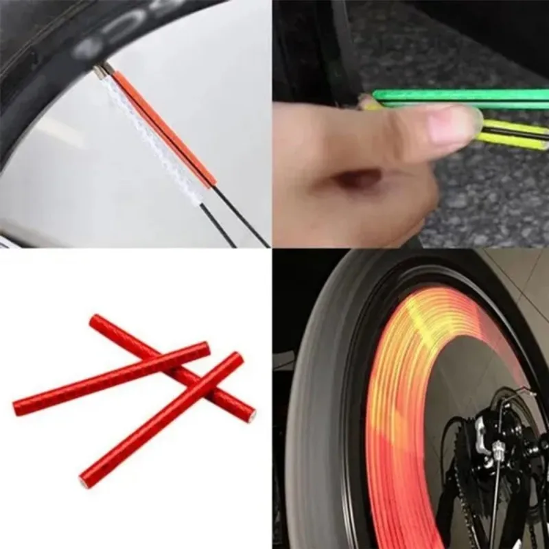 مشابك عاكسة للدراجة مكونة من 1 - مراجعة Spoke Reflector Set وسعره