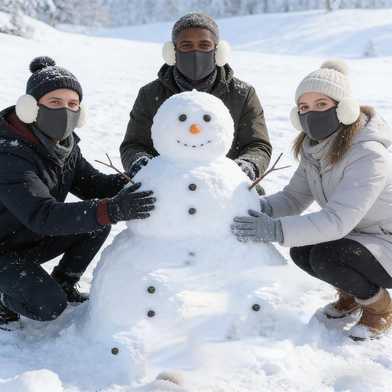 غطاء فم الوجه مقاوم للرياح، در - مراجعة Winter Cycling Commute وسعره