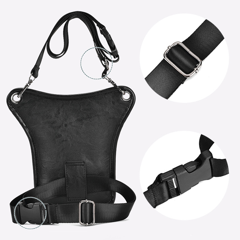 خمر بولي Leather الجلود الخصر  - مراجعة Cycling Commuter Bag وسعره