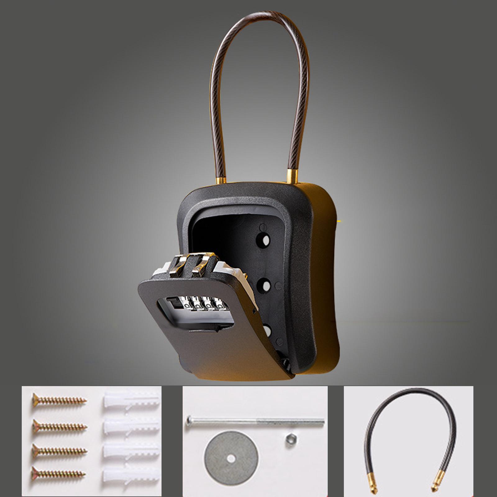 صندوق قفل مفاتيح مكون من 4 أرق - مراجعة Chain Lock Combination وسعره