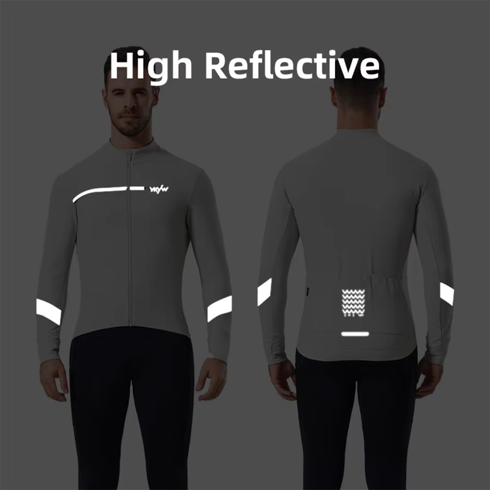 YKYWBIKE الرجال الشتاء الدراجا - مراجعة Cycling Commuter Jacket وسعره
