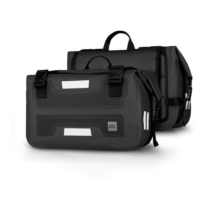 حقائب جانبية للدراجات النارية  - مراجعة Panniers Waterproof Rear وسعره